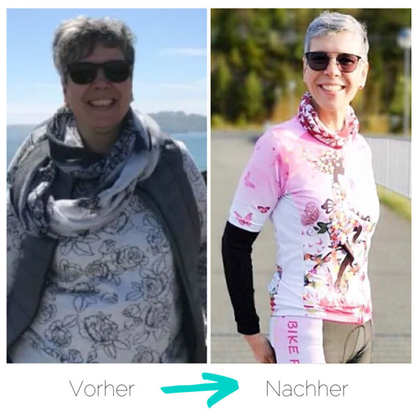 Intueat Erfahrung. Vorher Nachher von Catrins Weg, 35 kg ohne Diät abzunehmen.
