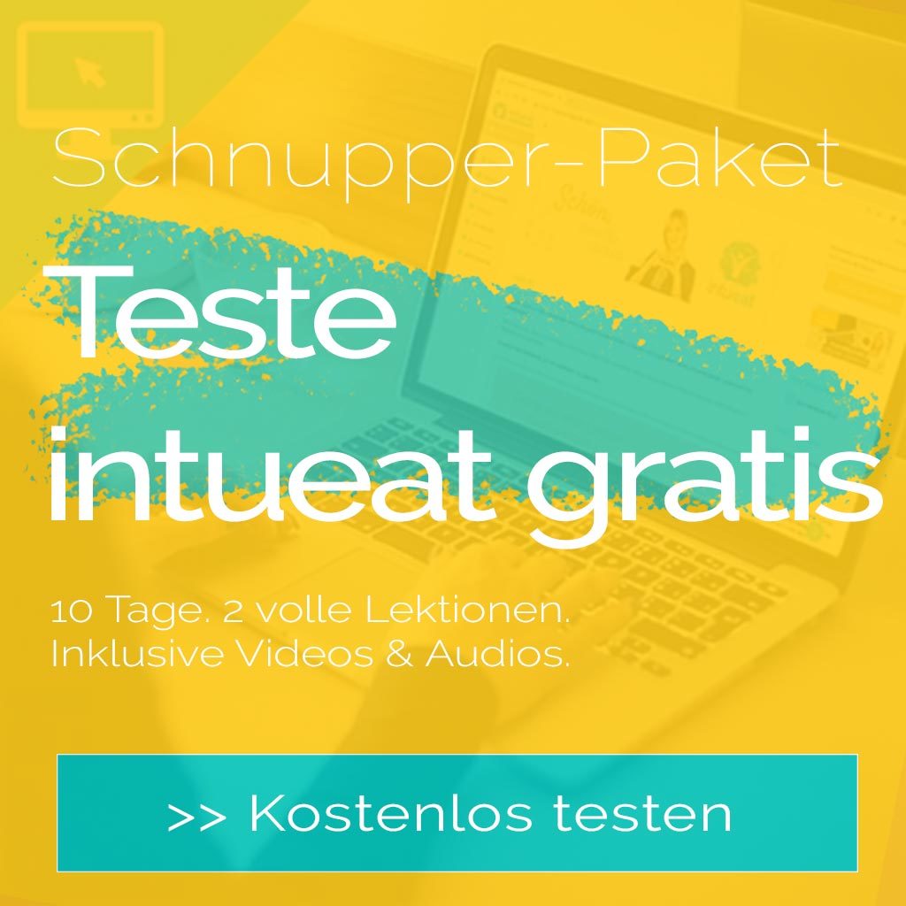 Abnehmen ohne Diät, ohneSport und ohne Jojo-Effekt. Teste intueat kostenlos.