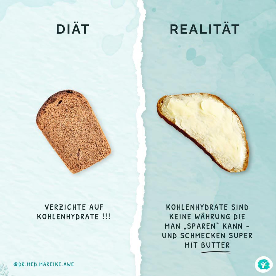 Auf Kohlenhydrate verzichten? Das ist nicht notwendig